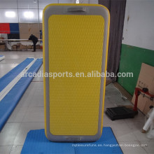 Estera de yoga inflable al por mayor con etiqueta privada Esteras de ejercicio flotantes